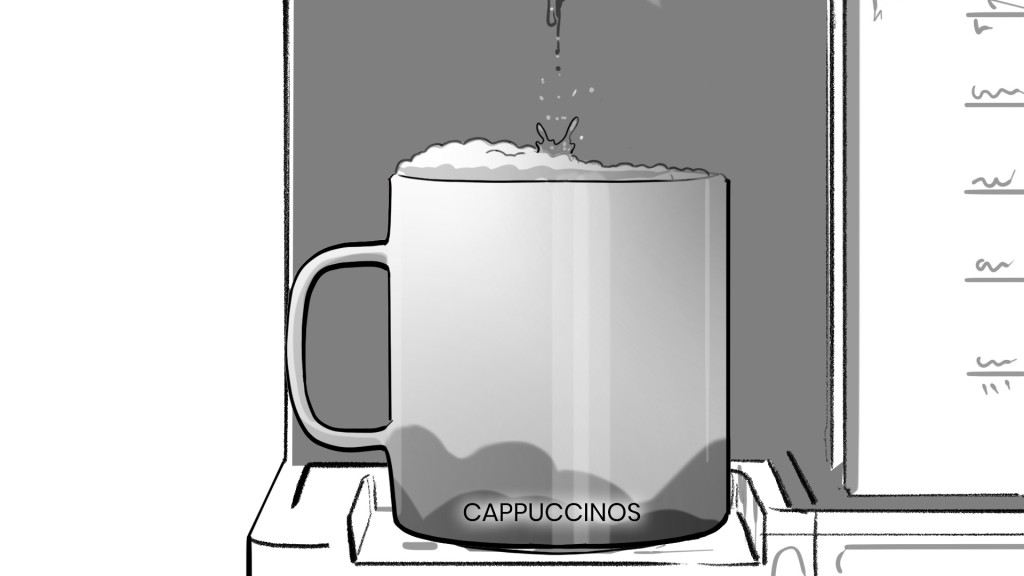 5 cappuccino