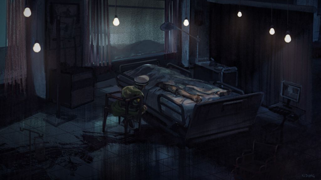 Death-Bed-Illustration-Art-Nguyen-Dong-famousframes1