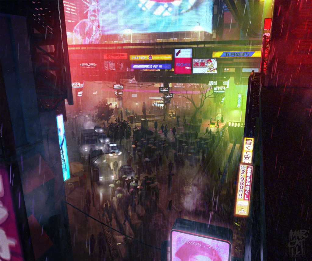 Neuromancer - Concept Art