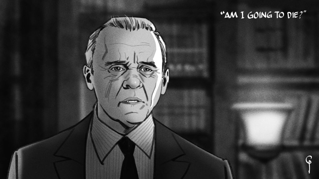 Meet-Joe-Black-anthony-hopkins-storyboard-portrait-victor-gatmaitan