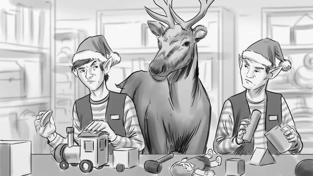 Annoying Talking Reindeer