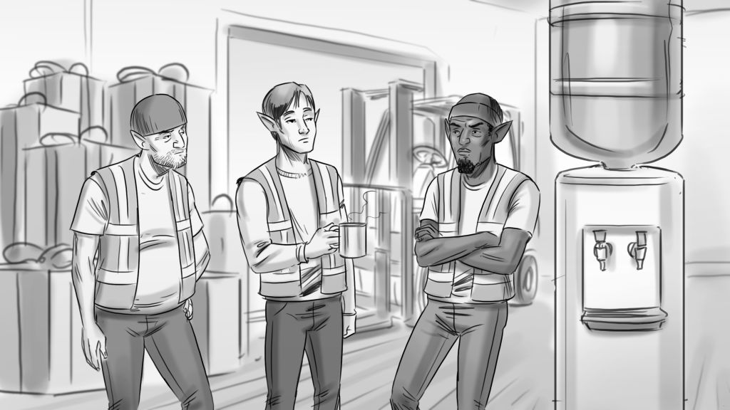 Elves on Their Break