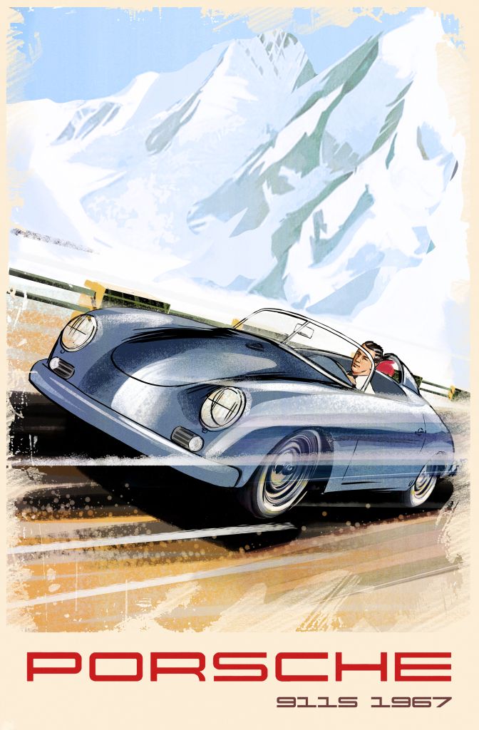 porscheposter911S