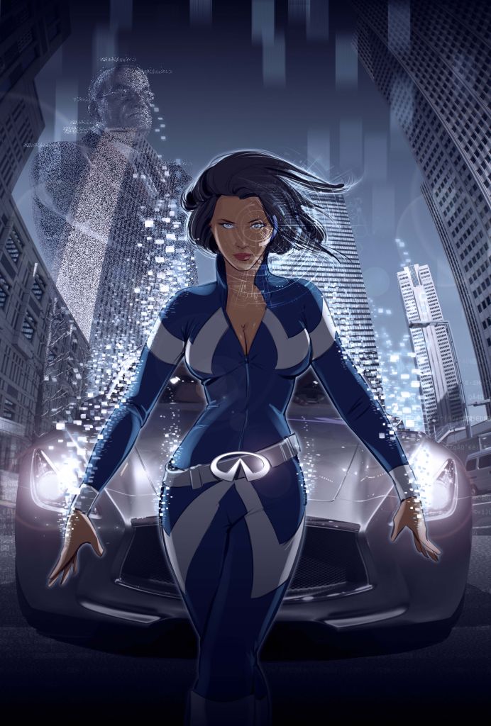 infiniti poster car revised