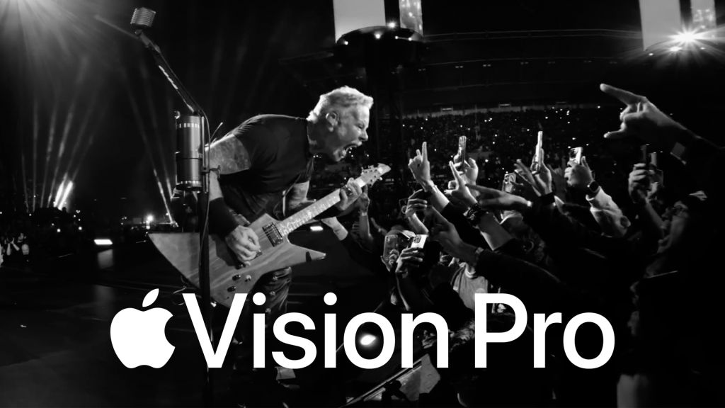 Apple Vision Pro - Metallica