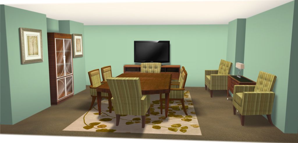 formal conference room