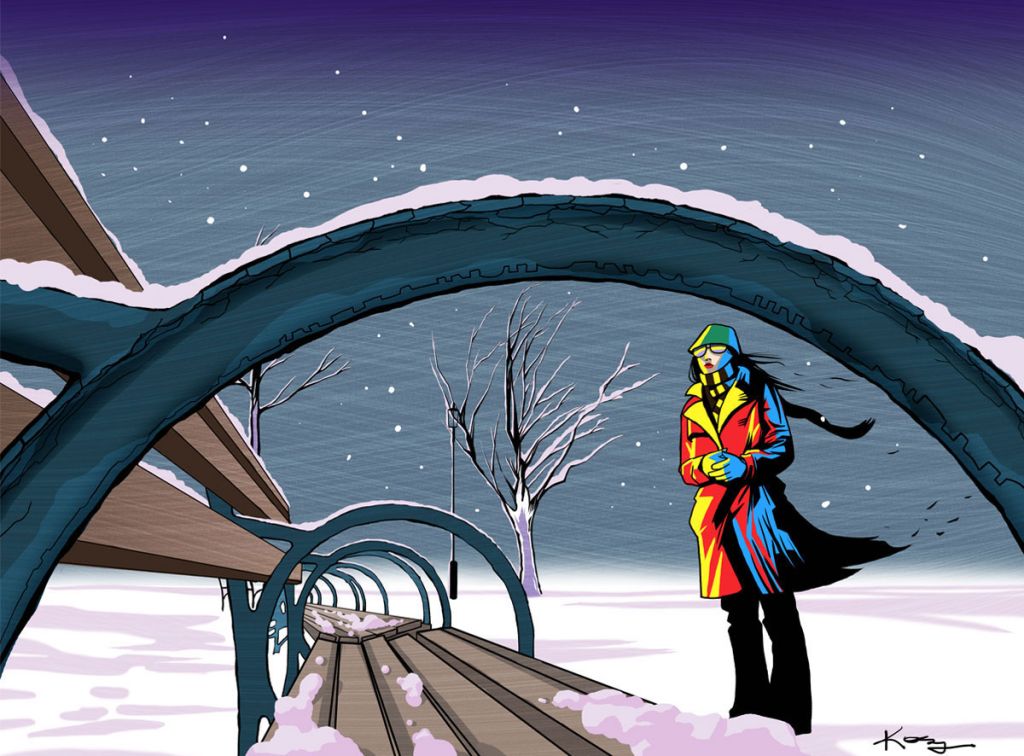 Michelle in Central Park