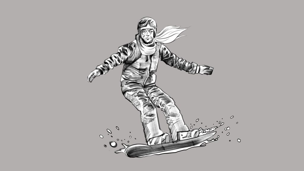 snow board