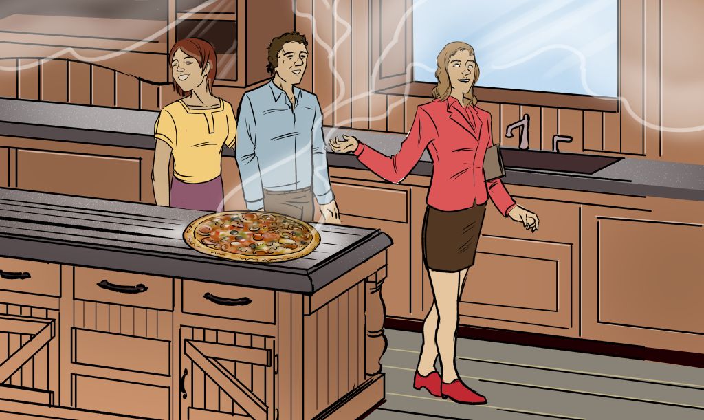 touring kitchen pizza