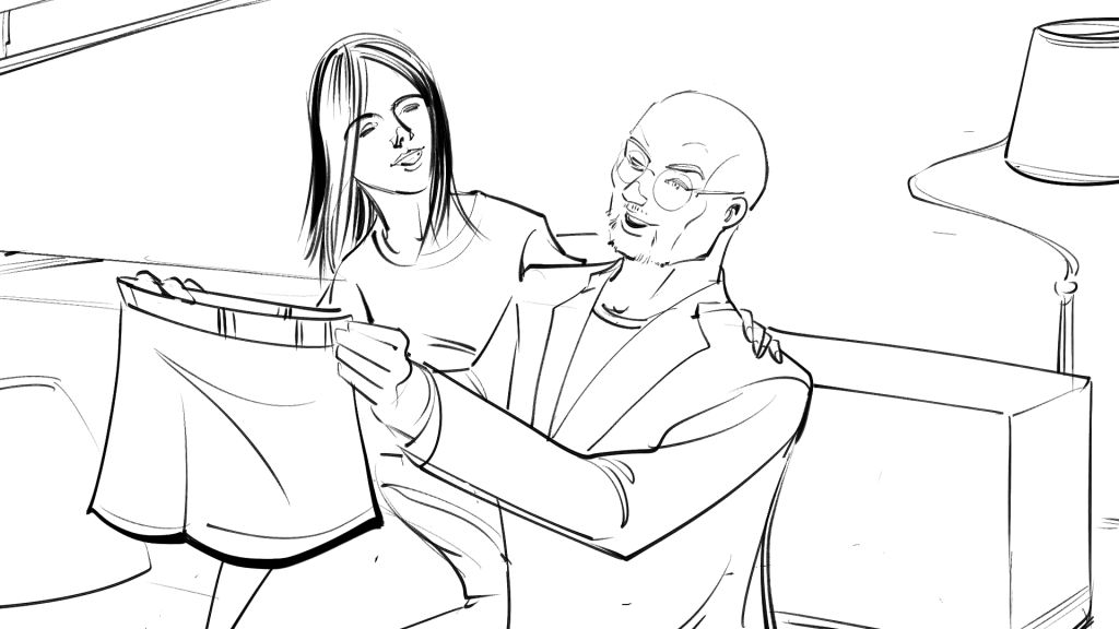 J.Crew-J-Crew-Christmas-Xmas-2022-Commercial-Storyboard-art-Kensuke-Okabayashi-famousframes23