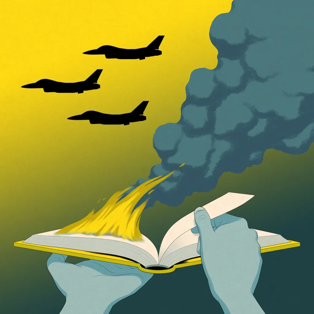 Foreign-Policy-Magazine-The-Negotiators-Illustration-Art-Anuj-Shrestha-famousframes1