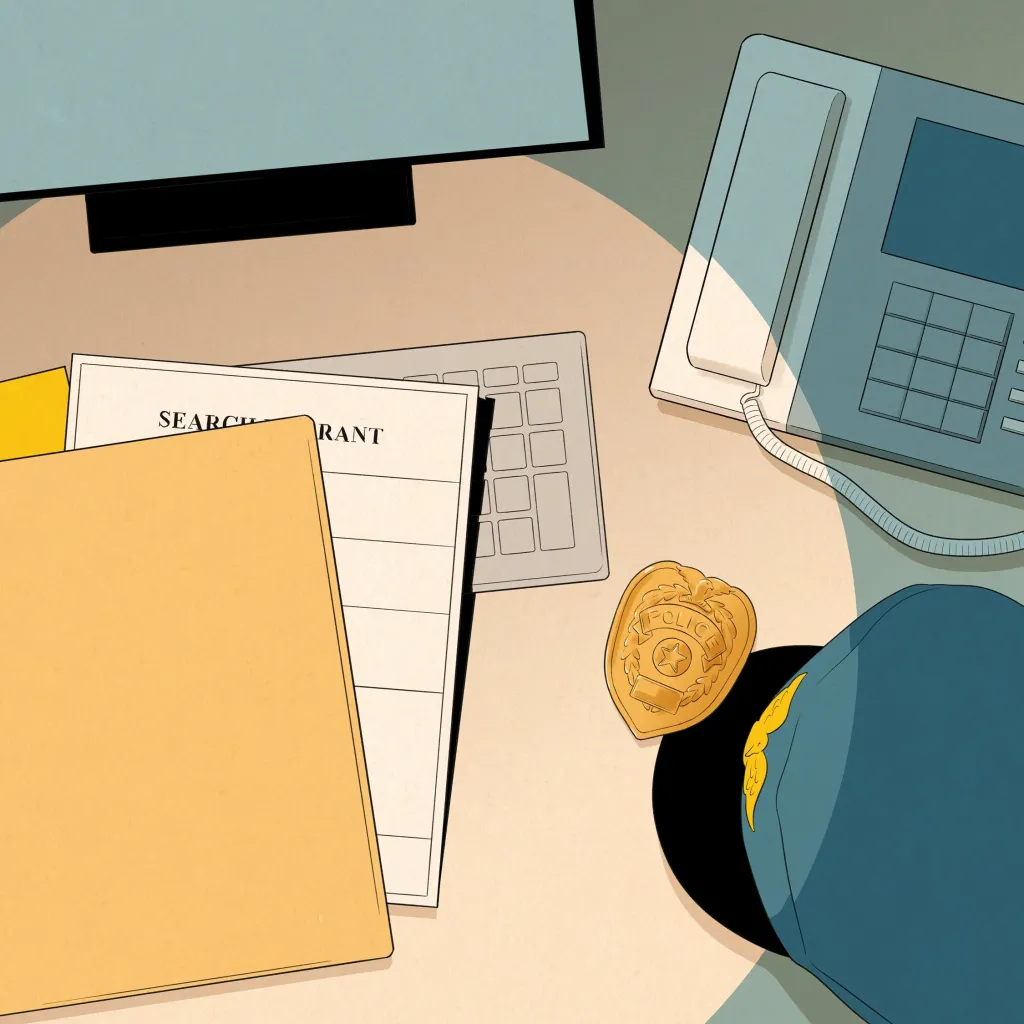 Probublica-Mississippi’s-Missing-Search-Warrants-Illustration-Art-Anuj-Shrestha-famousframes5