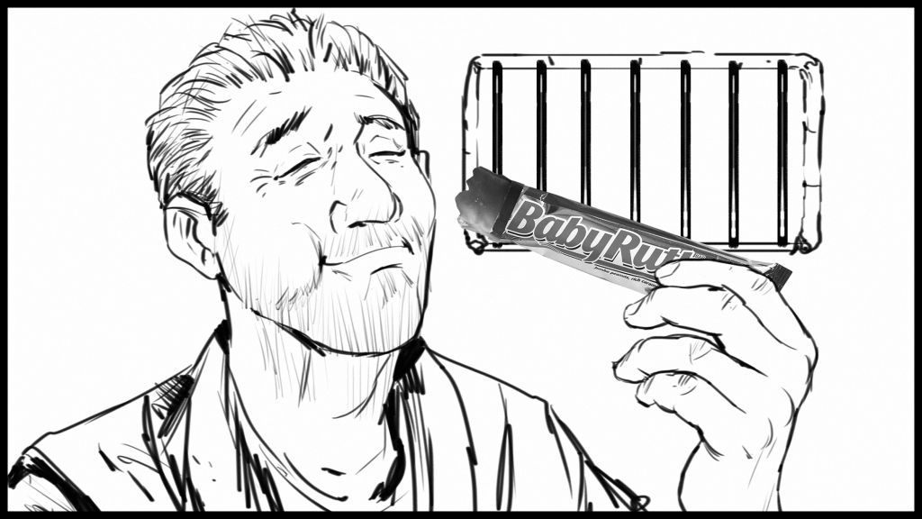 Babyruth-Candy-Commercial-Art-Jeff-Norwell-famousframes6