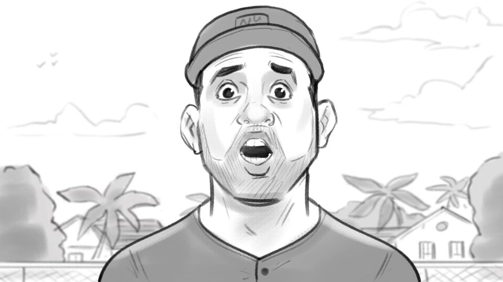 Extra-Mile-Extraman-T-Ball-Clearance-Commercial-Art-Fred-Fassberger-famousframes1