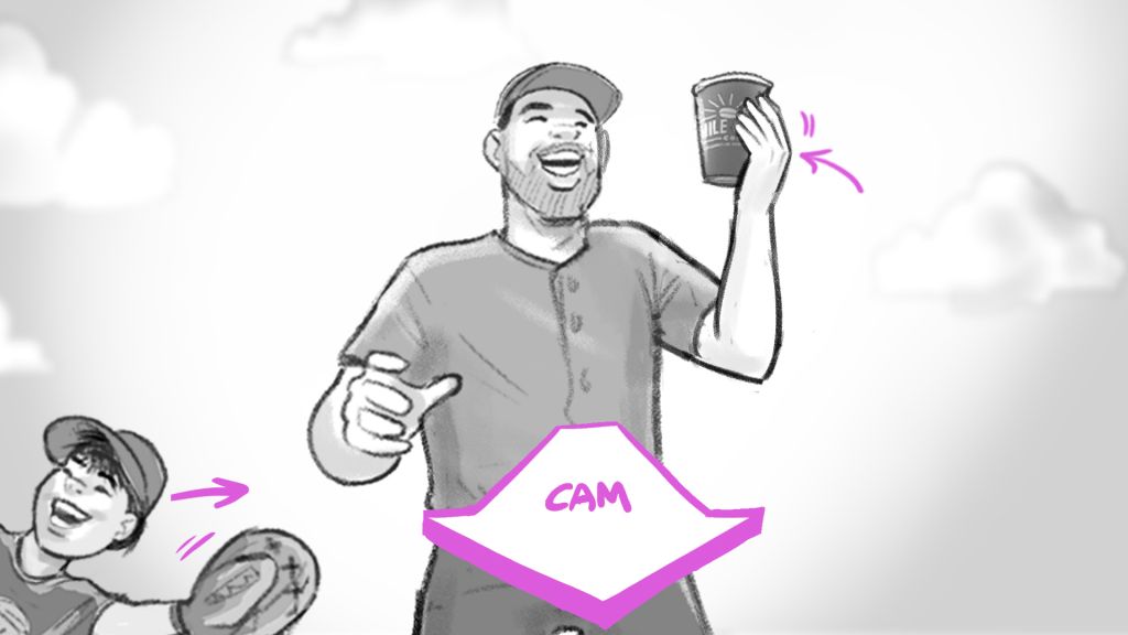 Extra-Mile-Extraman-T-Ball-Clearance-Commercial-Art-Fred-Fassberger-famousframes6