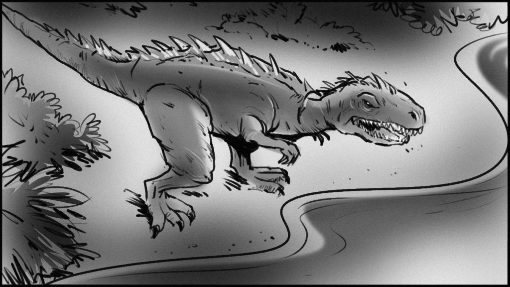 Jurassic-Park-Mattel-Toy-Commercial-Art-Jeff-Norwell-famousframes12
