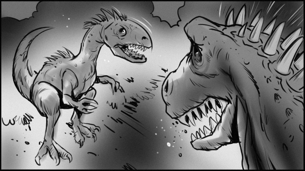 Jurassic-Park-Mattel-Toy-Commercial-Art-Jeff-Norwell-famousframes14