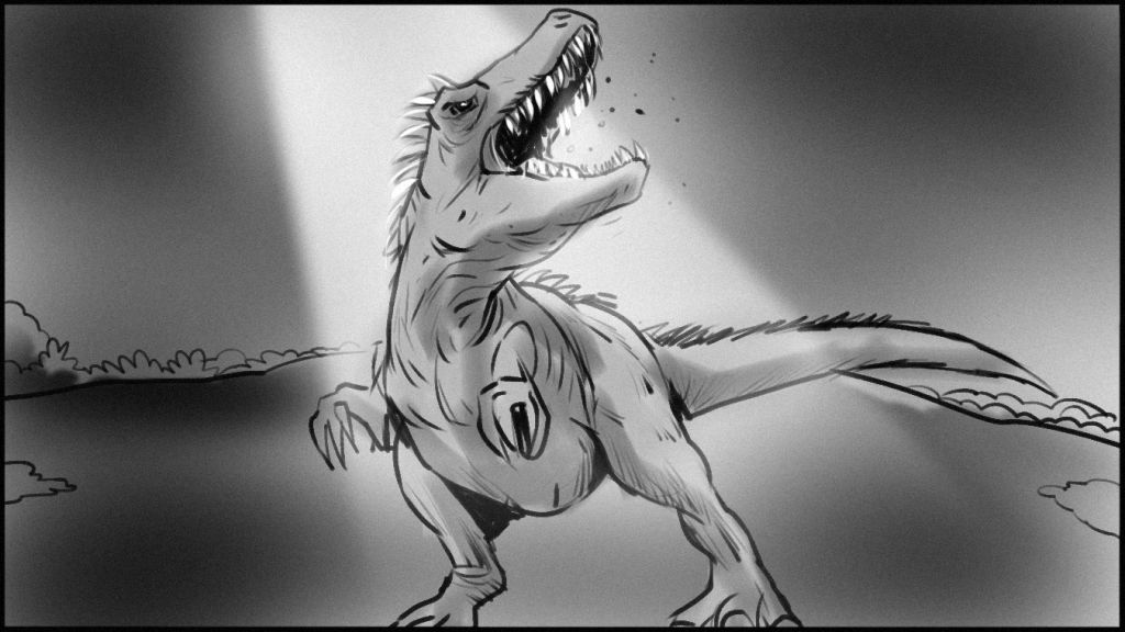 Jurassic-Park-Mattel-Toy-Commercial-Art-Jeff-Norwell-famousframes18