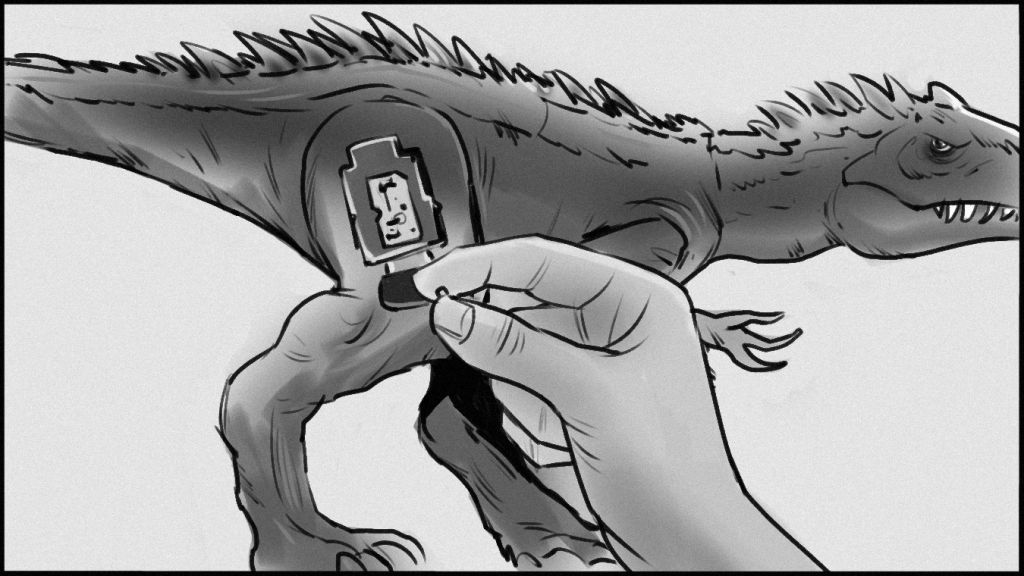 Jurassic-Park-Mattel-Toy-Commercial-Art-Jeff-Norwell-famousframes20