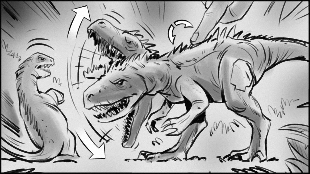 Jurassic-Park-Mattel-Toy-Commercial-Art-Jeff-Norwell-famousframes3