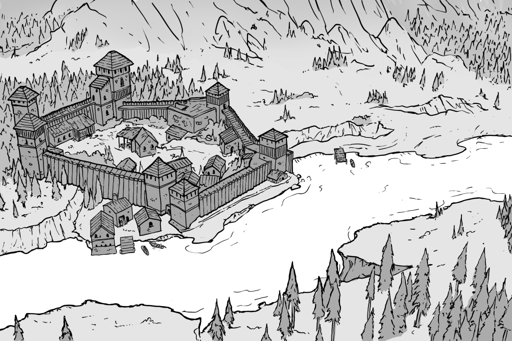 TLG Cities 3 – Frontier Outpost – Grey