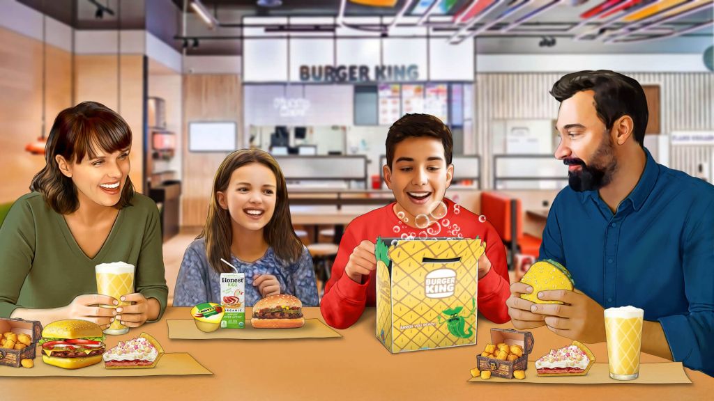 1 BurgerKing-SpongeBob-Color-Food-Iva-Sasheva-Famous-frames