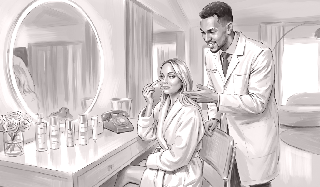 10 EUCERIN_DERM_SERVICE_Black-and-white-beauty-people-Angus-Cameron-Famous-Frames