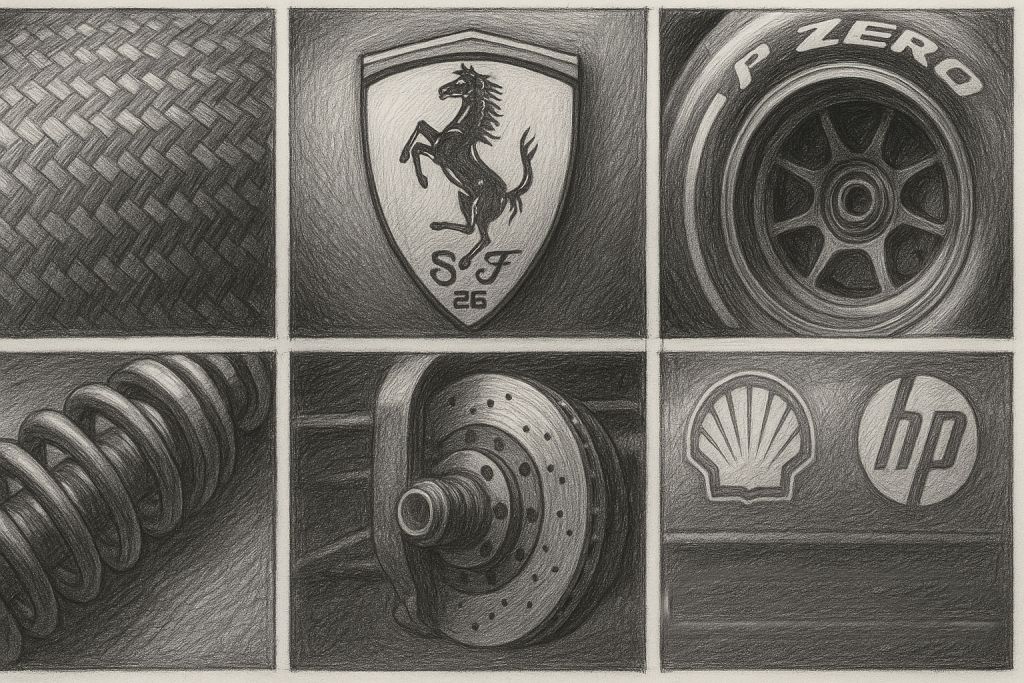 17 matteo-stanzani-ferrari-black-and-white-shooting-boards-famous-frames