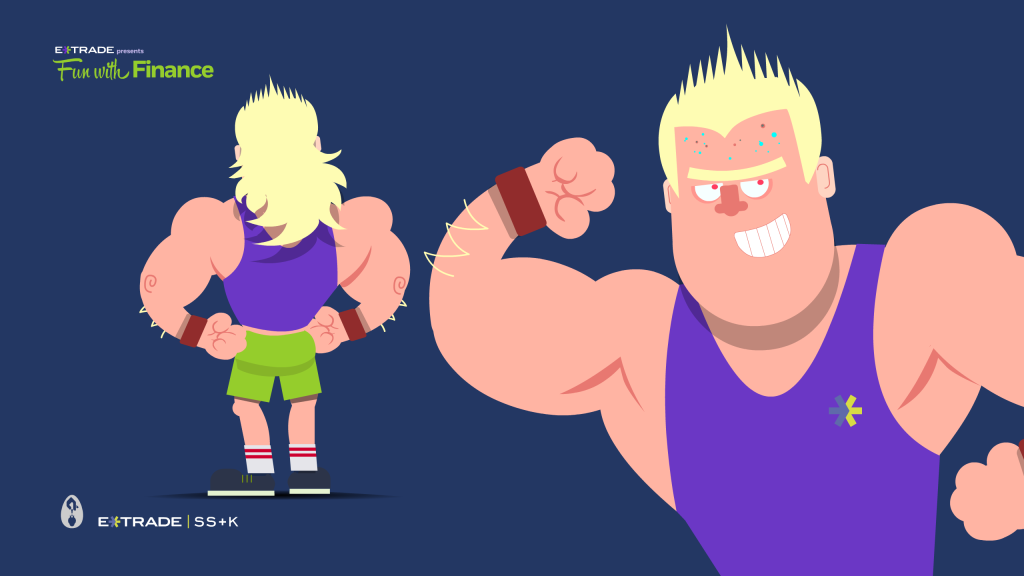 E-Trade-Fun-With-Finance-Character-Art-Matteo-Stanzani-famousframes1