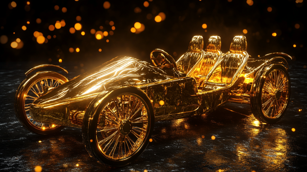 Golden-Cars-AI-Art-Matteo-Stanzani-famousframes5