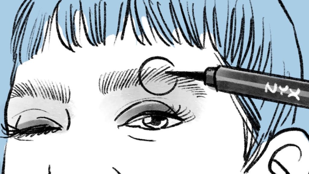 NYX-Brow-Glue-Beauty-Commercial-Art-Matteo-Stanzani-famousframes23