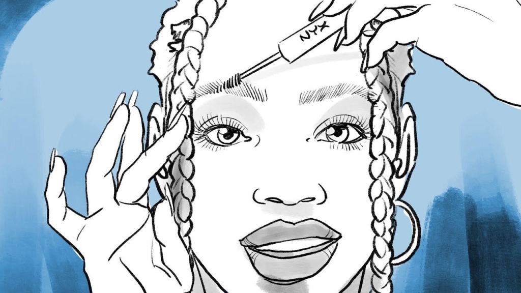 NYX-Brow-Glue-Beauty-Commercial-Art-Matteo-Stanzani-famousframes24