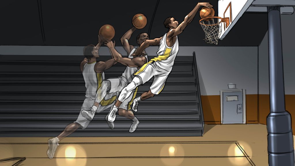 Papa-Johns-Basketball-Food-Art-David-Larks-famousframes15