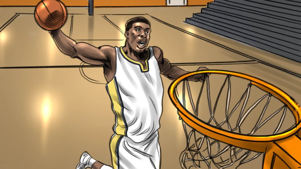 Papa-Johns-Basketball-Food-Art-David-Larks-famousframes18