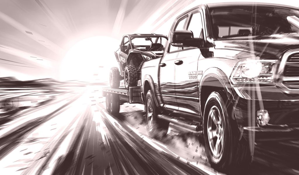 4-dodge-ram-vehicles-black-and-white-angus-cameron-famous-frames