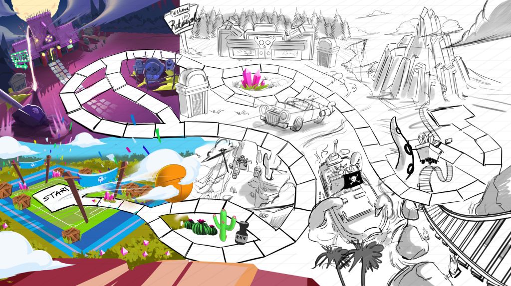 Brawl-Stars-Race-To-Gem-Mountain-Key-Art-Daniel-Lim-famousframes5