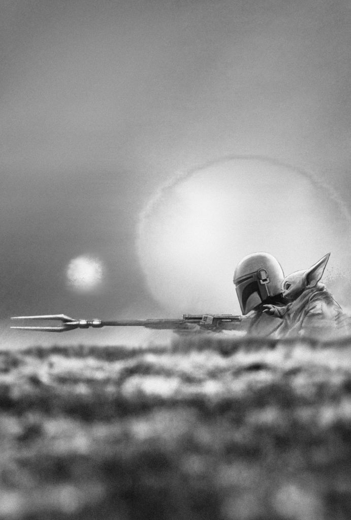 The-Mandalorian-And-Grogu-Star-Wars-Key-Art-Daniel-Lim-famousframes12