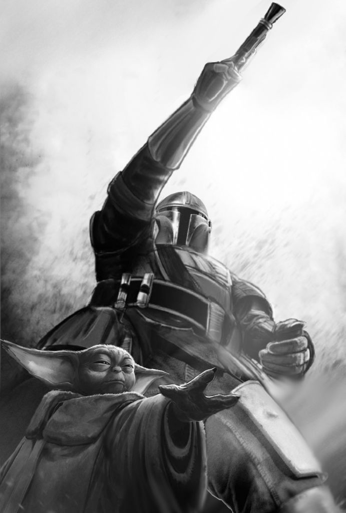 The-Mandalorian-And-Grogu-Star-Wars-Key-Art-Daniel-Lim-famousframes14