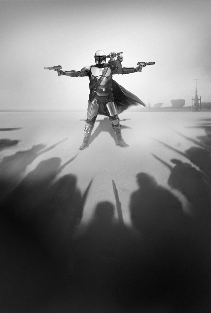 The-Mandalorian-And-Grogu-Star-Wars-Key-Art-Daniel-Lim-famousframes21