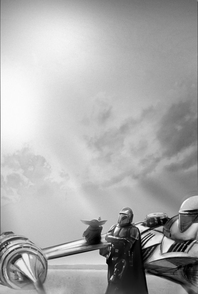 The-Mandalorian-And-Grogu-Star-Wars-Key-Art-Daniel-Lim-famousframes22