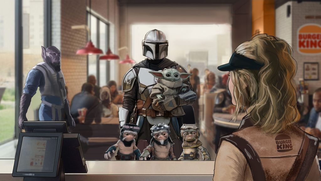 2-BK-the-mandalorian-and-grogu-advertising-color-jeremiah-wallis-famous-frames