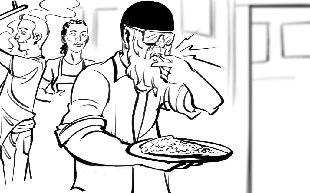 Mike’s-Hot-Honey-Food-Storyboard-Art-Kensuke-Okabayashi-famousframes15