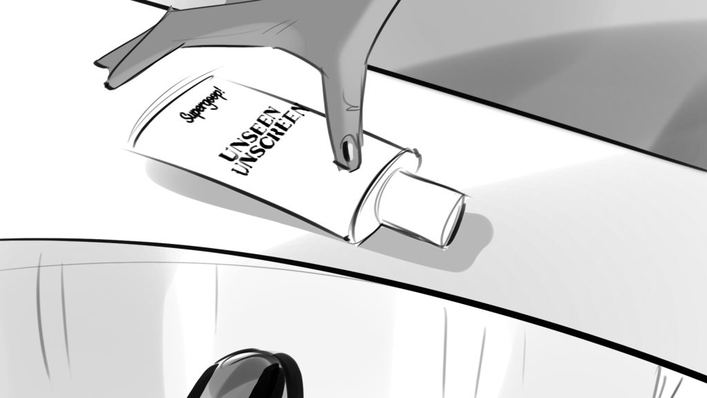 Supergoop-Unseen-Sunscreen-Storyboard-Commercial-Art-Lanny-Markasky-famousframes10