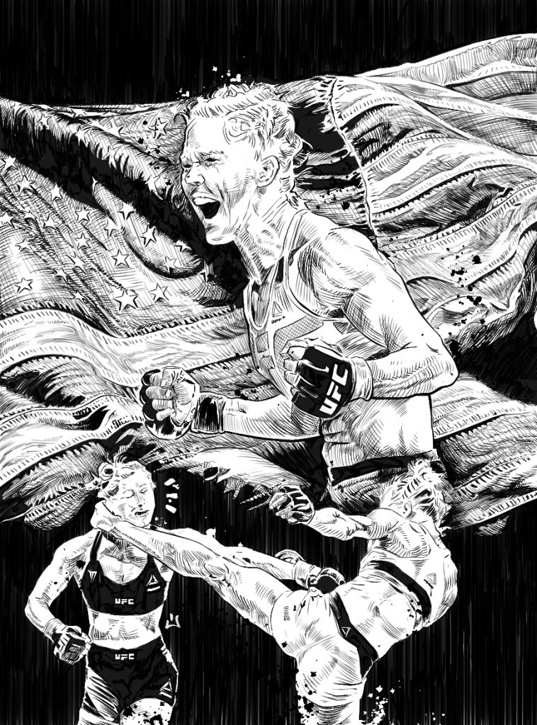 UFC-Illustration-Art-Chris-K-famousframes1