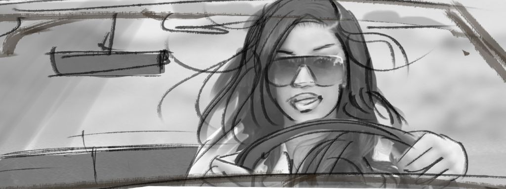 Old-Navy-Cardi-B-Storyboard-Art-Bart-Bus-famousframes2