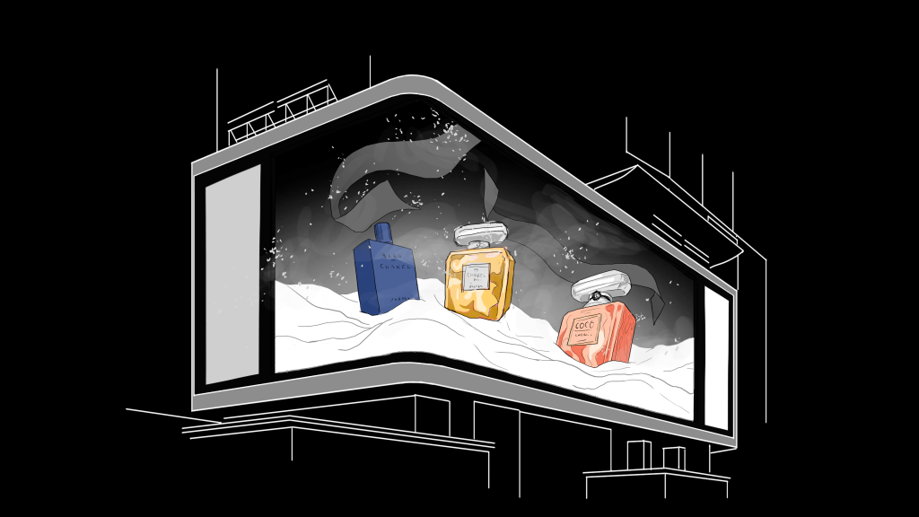 3 chanel christmas droste famous frames